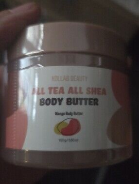 Kollab Beauty All Tea All Shea Mango Body Butter - Peach